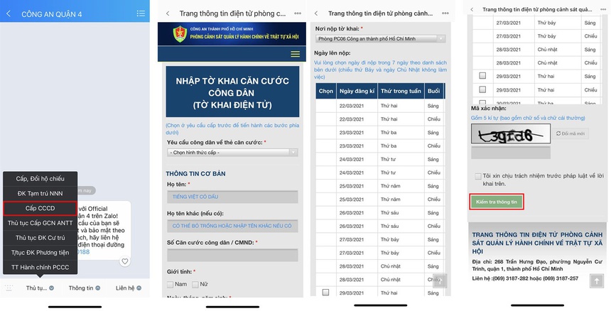 Đẩy nhanh tiến độ thực hiện căn cước công dân với Zalo

